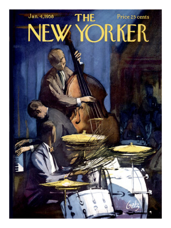 The New Yorker Cover - January 4, 1958 by Arthur Getz Pricing Limited Edition Print image