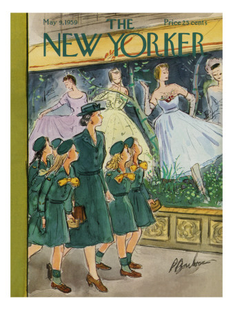 The New Yorker Cover - May 9, 1959 by Perry Barlow Pricing Limited Edition Print image