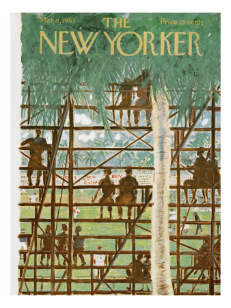 The New Yorker Cover - March 9, 1963 by Garrett Price Pricing Limited Edition Print image
