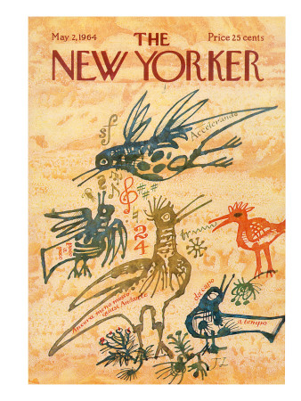 The New Yorker Cover - May 2, 1964 by Joseph Low Pricing Limited Edition Print image