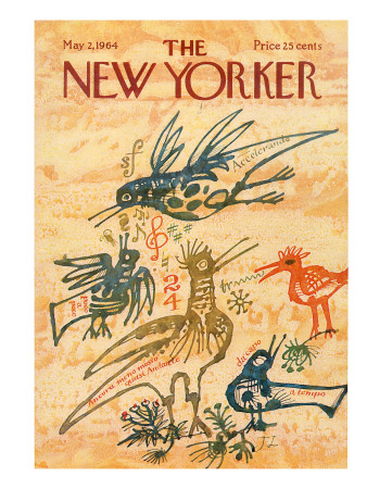 The New Yorker Cover - May 2, 1964 by Joseph Low Pricing Limited Edition Print image
