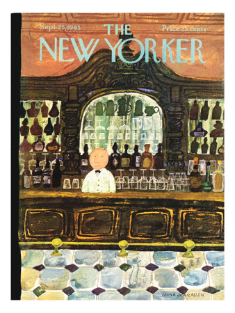 The New Yorker Cover - September 25, 1965 by Laura Jean Allen Pricing Limited Edition Print image