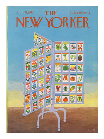 The New Yorker Cover - April 22, 1972 by Charles E. Martin Pricing Limited Edition Print image