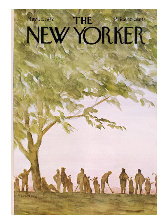 The New Yorker Cover - May 20, 1972 by James Stevenson Pricing Limited Edition Print image