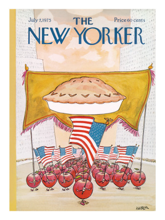 The New Yorker Cover - July 7, 1975 by Robert Weber Pricing Limited Edition Print image