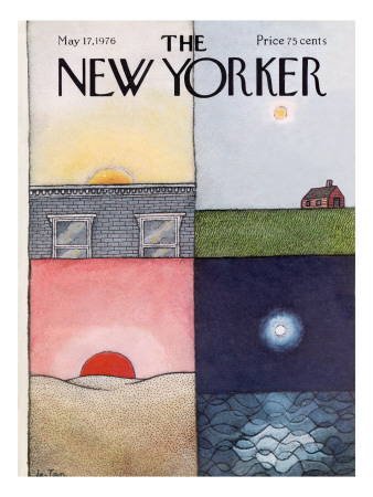 The New Yorker Cover - May 17, 1976 by Pierre Letan Pricing Limited Edition Print image
