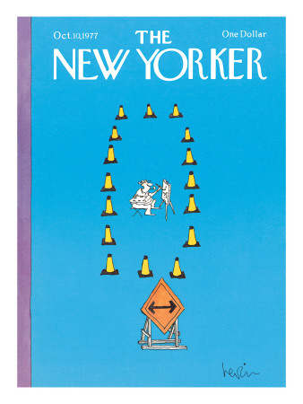 The New Yorker Cover - October 10, 1977 by Arnie Levin Pricing Limited Edition Print image