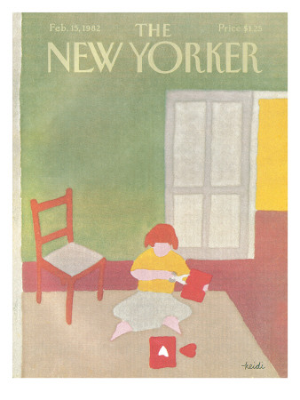 The New Yorker Cover - February 15, 1982 by Heidi Goennel Pricing Limited Edition Print image