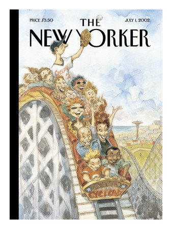 The New Yorker Cover - July 1, 2002 by Peter De Seve Pricing Limited Edition Print image