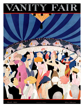 Vanity Fair Cover - March 1921 by A. H. Fish Pricing Limited Edition Print image