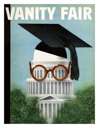 Vanity Fair Cover - June 1934 by Garretto Pricing Limited Edition Print image