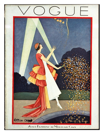 Vogue Cover - May 1926 by George Wolfe Plank Pricing Limited Edition Print image