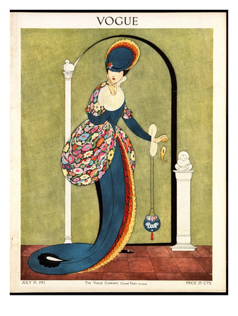 Vogue Cover - July 1913 by George Wolfe Plank Pricing Limited Edition Print image