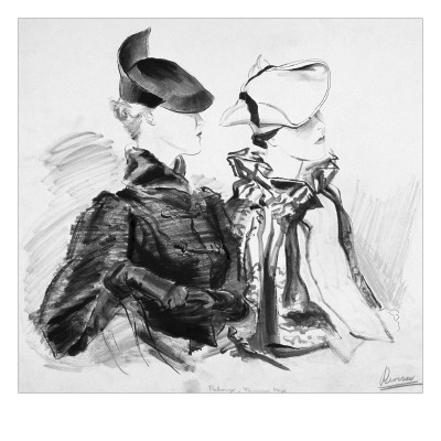 Vogue - August 1934 by Rene Bouet-Willaumez Pricing Limited Edition Print image