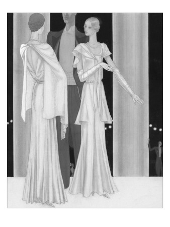 Vogue - May 1930 by Georges Lepape Pricing Limited Edition Print image