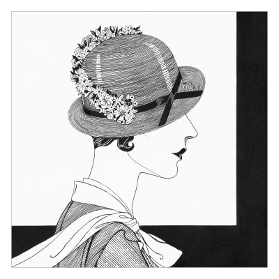 Vogue - February 1932 by Douglas Pollard Pricing Limited Edition Print image