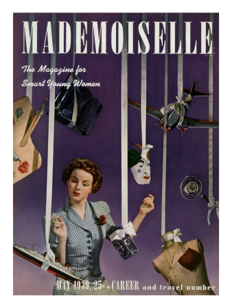Mademoiselle Cover - May 1939 by Paul D'ome Pricing Limited Edition Print image
