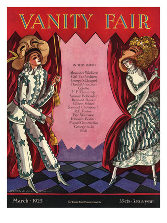 Vanity Fair Cover - March 1925 by Joseph B. Platt Pricing Limited Edition Print image