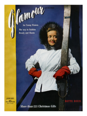 Glamour Cover - January 1941 by John Rawlings Pricing Limited Edition Print image
