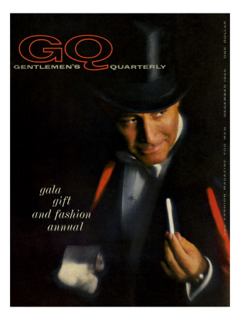 Gq Cover - December 1959 by Casele-Chadwick Pricing Limited Edition Print image