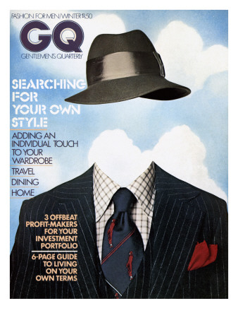 Gq Cover - December 1974 by Victor Valla & Eric Meola Pricing Limited Edition Print image