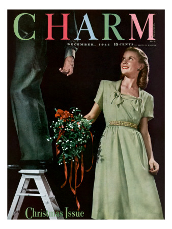 Charm Cover - December 1944 by Elliot Clarke Pricing Limited Edition Print image