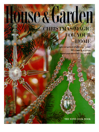 House & Garden Cover - December 1959 by Karlson Pricing Limited Edition Print image