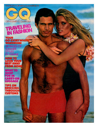 Gq Cover - June 1977 by Barry Mckinley Pricing Limited Edition Print image