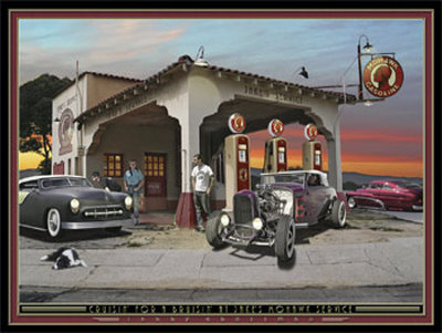 Mohawk Gasoline by Larry Grossman Pricing Limited Edition Print image