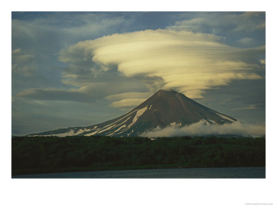 Dramatic Clouds Over Kamchatkas Volcanoes by Klaus Nigge Pricing Limited Edition Print image