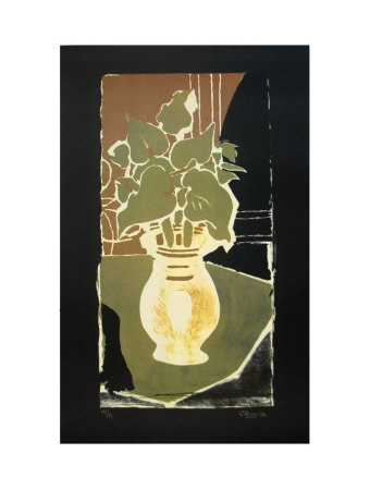 Feuilles Couleurs Lumieres by Georges Braque Pricing Limited Edition Print image
