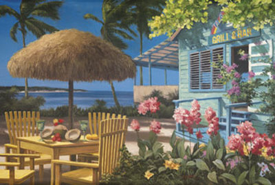 Grill And Bar by T. C. Chiu Pricing Limited Edition Print image