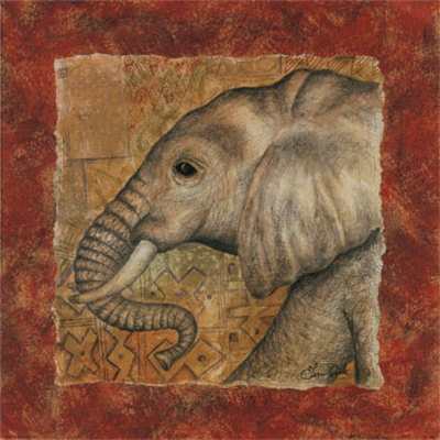 Elephant Safari by Terri Cook Pricing Limited Edition Print image