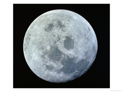 View Of Moon In Outer Space by Scott Berner Pricing Limited Edition Print image