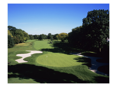 Baltusrol Golf Club, Hole 13 by Stephen Szurlej Pricing Limited Edition Print image
