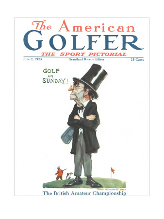 The American Golfer June 2, 1923 by James Montgomery Flagg Pricing Limited Edition Print image