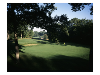 Olympia Fields Country Club North Course, Hole 4 by Stephen Szurlej Pricing Limited Edition Print image
