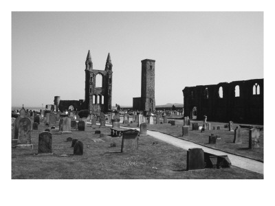 St. Andrews Graveyard by Bill Fields Pricing Limited Edition Print image