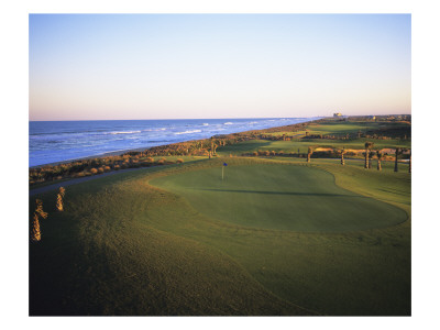 Ocean Golf Course, Coastline by Stephen Szurlej Pricing Limited Edition Print image