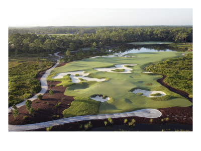 Concession Golf Club, Hole 13 by Stephen Szurlej Pricing Limited Edition Print image