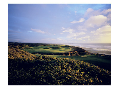 Bandon Dunes Golf Course, Hole 16 by Stephen Szurlej Pricing Limited Edition Print image