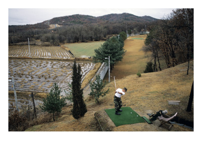 Korean Driving Range Near Dmz by Stephen Szurlej Pricing Limited Edition Print image