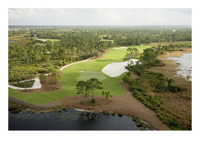 Medalist Golf Club, Holes 15 And 16 by Stephen Szurlej Pricing Limited Edition Print image