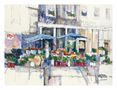 Flower Marche by Lynn Dooly-Marek Pricing Limited Edition Print image