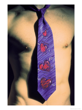 Nude Man With Tie On by John Glembin Pricing Limited Edition Print image