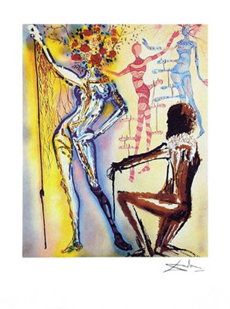 The Ballet Of The Flowers by Salvador Dali Pricing Limited Edition Print image