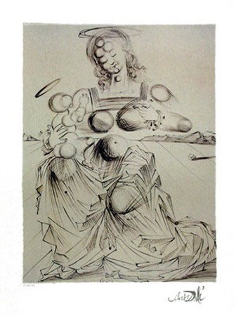 Desintegrating Mother And Child by Salvador Dalí Pricing Limited Edition Print image
