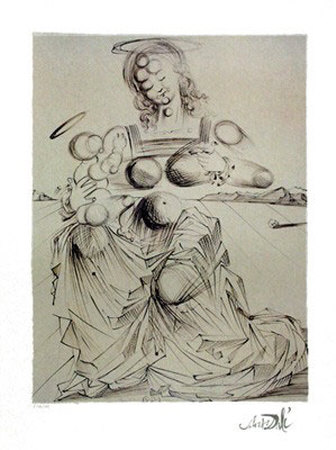 Desintegrating Mother And Child by Salvador Dali Pricing Limited Edition Print image