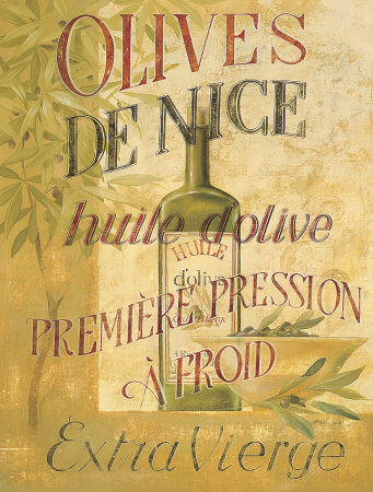 Nice Olive by Fabrice De Villeneuve Pricing Limited Edition Print image