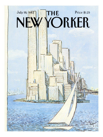 The New Yorker Cover - July 19, 1982 by Arthur Getz Pricing Limited Edition Print image